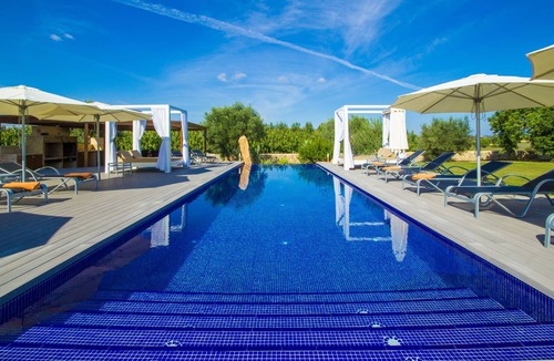 Manacor Villa | FINCA S'HORT DE CONIES - Spectacular house with private pool surrounded by fields and peac