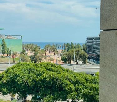 Sant Adria de Besos Apartment | Forum de Barcelona Sea View Apartment with Garage Parking