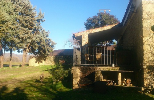 Villamiel House | Full rental house located in the countryside, porch outside with barbecue