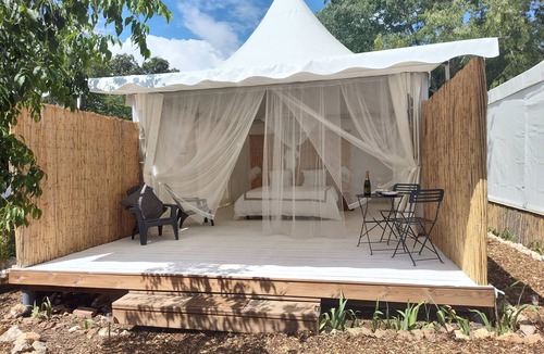 Navacelles Cabin | Glamping at Seraphin - SeminyaknPets accepted