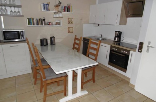 Duhnen Apartment | Häfchenweg 12a Apartment Ebbe (4), non-smoking, WiFi, terrace, perch basket on the beach (seasonal)