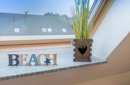 Pruchten House | Holiday Home 'Ferienhaus Kranich' with Private Terrace, Private Garden and Wi-Fi