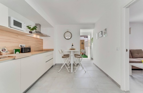Vecindario Apartment | Home2Book Quiet Retreat with Patio & Roof Access