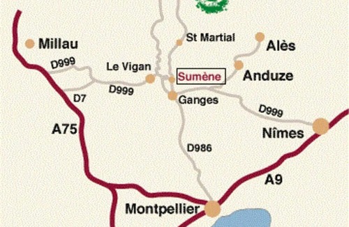 Sumene House | Homerez - Nice property for 7 ppl. with terrace at Sumène