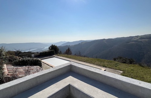 Secheras House | House in Ardèche with magnificent view and large swimming pool