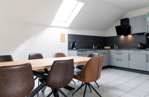 Runkel Apartment | janu-homes - 3 Zimmer Apartment - 7 Betten, Lahnblick vom Römer
