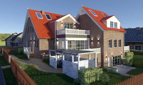 Langeoog Apartment | Kapitänshaus Thule Kapitänshaus THULE 5 -Luna-