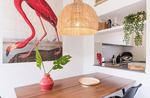 Sa Riera Apartment | La Vie en Rouge Sa Riera Duplex, Private Parking