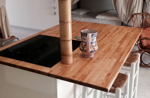 Aigues-Mortes Apartment | Large and beautiful apartment with Spa, 6 people, garden, all comfort