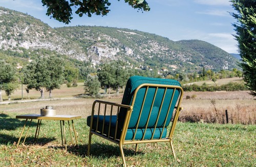 Monieux House | Le Viguier - Maison avec terrasse, vue montagne