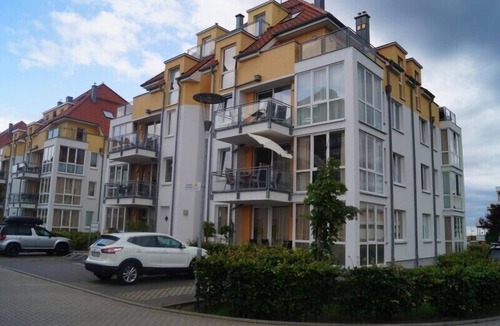Grossenbrode Apartment | Light flooded holiday apartment with elevator and balcony