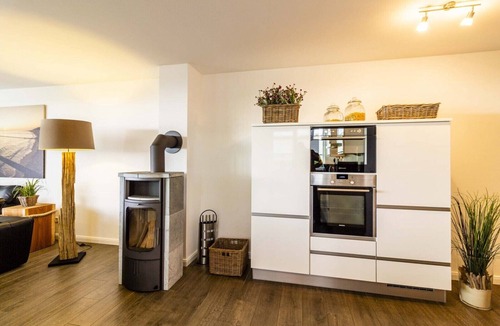 Grossenbrode Apartment | Living in the first row overlooking the sea & beach chair included