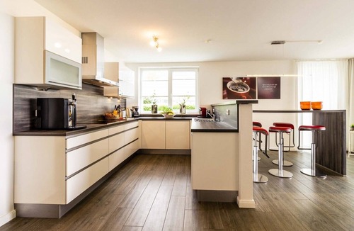 Grossenbrode Apartment | Living in the first row overlooking the sea & beach chair included