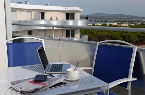 Le Barcares Condo | Location vue sur la mer | Accès deux piscines