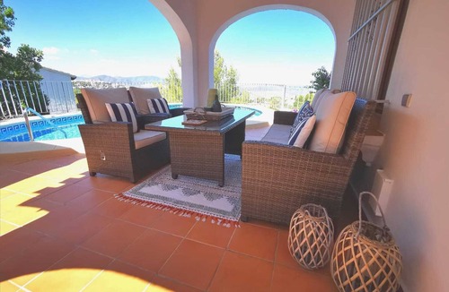 Monte Pego House | Luxurious Villa with sea and mountains views and private pool on Monte Pego