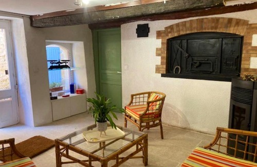 Castillon-du-Gard House | Maison de 3 chambres a Castillon du Gard a 100 m de la plage avec wifi