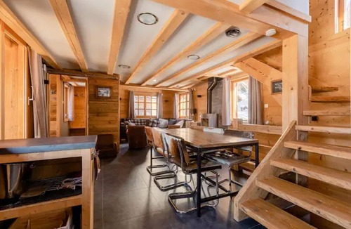 Megeve Ski Chalet | Megeve-Rochebrune Chalet(Ski Direct In and OUT) with outdoor jacuzzieur 10 pers
