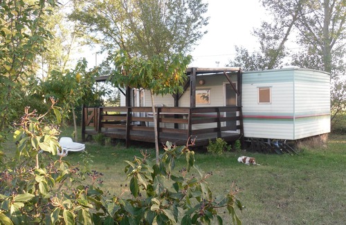 Carlipa House | Mobile home at the farm with pool, sleeps 4 to 6, diverse activities