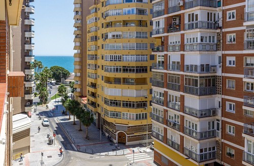 La Malagueta Apartment | Muelle Uno Studio with Sea View