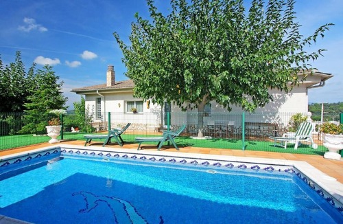 Mas Altaba Villa | Mulberry Lux House, Beautiful outdoor area with pool and barbecue