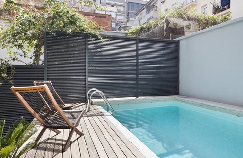 Sant Gervasi Apartment | My Space Barcelona: 2 Apartments with Private Pool in Sant Gervasi for 20 people