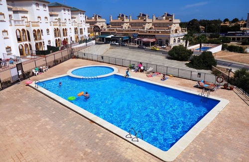 Orihuela Costa Apartment | NO EXTRA FEES!* Perfect Location, South Facing, Pool, Shops,Beach, No Car Req!