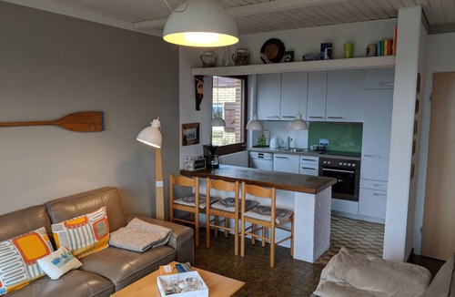 Marienleuchte House | On the wildly romantic natural beach, enchanting view, cozy with stove, sauna