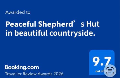 Linlithgow House | Peaceful Shepherd’s Hut in beautiful countryside.