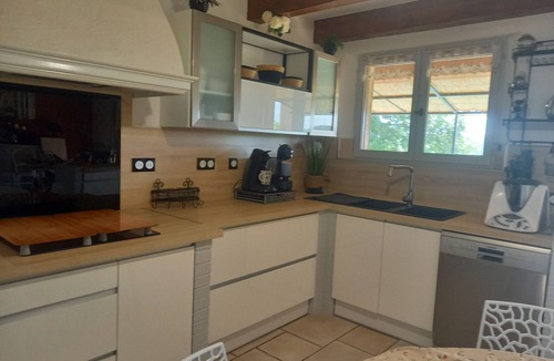 Ners House | Pleasant house in the middle of oaks with swimming pool. At the foot of the Cévennes.