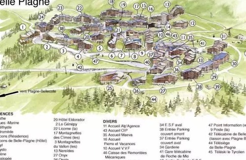 Belle Plagne Apartment | Residence Callisto - 3 Rooms for 6 People