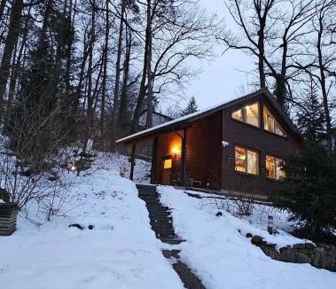Munchsteinach Villa | Romantisches Waldhaus mit Privatsauna, Grill und Feuerschtelle