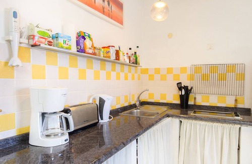 San Bartolome Apartment | Rustic Home with Gorgeous Pool Area, Terrace, Private Patio, Wi-Fi and Grill