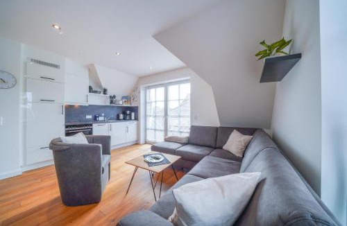 Borkum Apartment | Südstrandhus Urlaub mit Hund Wohnung 4 oben