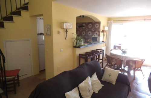 Bahia Dorada House | semi-detached two foor flat. Frontline on the beach in Estepona, Bahia Dorada.
