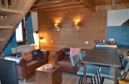Les Prodains Apartment | Ski to door self-catering duplex apartment with optional hotel facilities