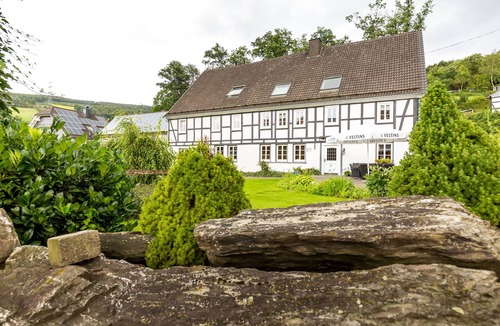Niederberndorf House | Spacious country house with open fireplace and garden in the Sauerland for young and old
