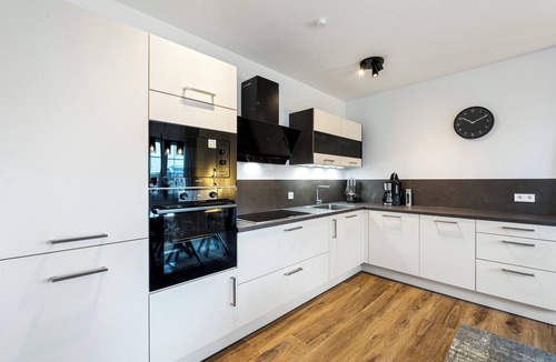 Rosenhagen Apartment | Strandhafer Rosenhagen - modern, maisonette, fitness area, flooded with light