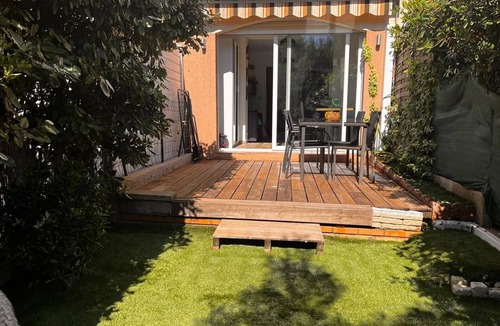Sausset-les-Pins Apartment | Studio with garden near port and center