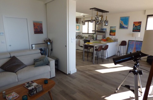 Palavas-les-Flots Apartment | Superb Duplex on the Beach, panoramic view of the Mediterranean, rated 5*, 8 Pers