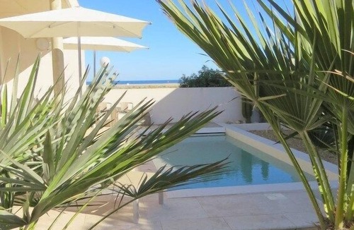Le Barcares House | Superb luxury villa private heated pool facing sea 8ERTAR7