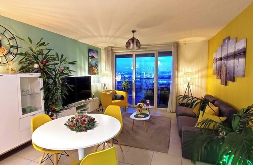 Pech-David Apartment | T3 - 2 bedrooms - Panoramic view Toulouse - Near CHU Rangueil - fully equipped