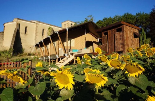 La Serpent Cabin | Tent Safari Avec Piscine Prive et Belle Vue, Mas du Fontaoulie