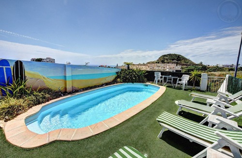 Benalmadena House | Townhouse with Private Pool and free wi fi sea and mountain views
