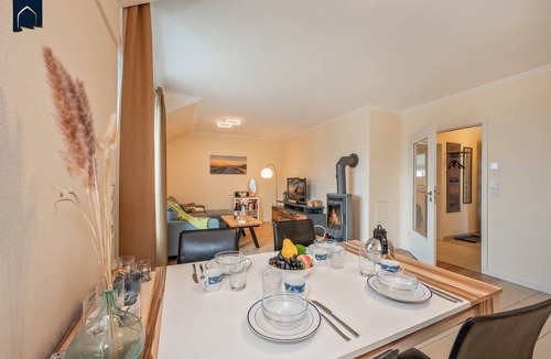 Ueckeritz Apartment | Traumhaftes Apartment Sylva, Strandnah mit Balkon