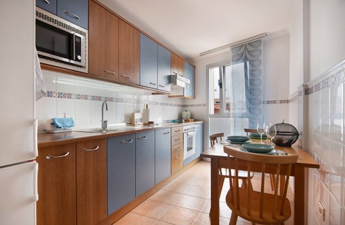 Sardina Apartment | Vacation Apartment 'Ap Jarea Playa Sardina' with Shared Pool, Balcony and Wi-Fi