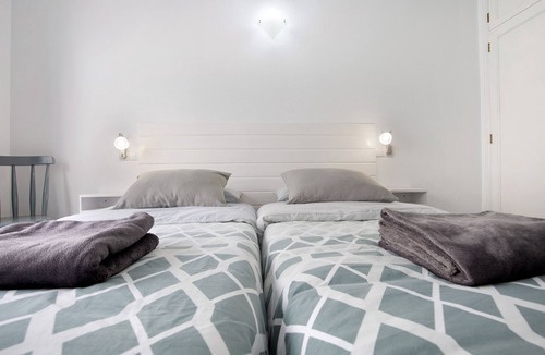Tarajalejo Apartment | Vacation Apartment 'Buena Fuerte Apartamentos Playa' with Sea View, Shared Terrace and Wi-Fi