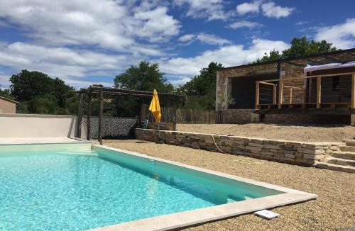 Barjac Villa | Villa à Barjac piscine chauffée et vue panoramique