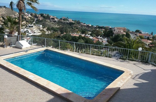 Coveta Fuma Villa | Villa at Coveta Fuma at El Campello with private pool and sea view