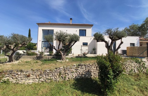 Barjac Villa | Villa Dumas with panoramic view
