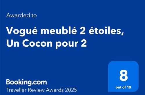 Vogue Apartment | Vogué meublé 2 étoiles, Un Cocon pour 2
